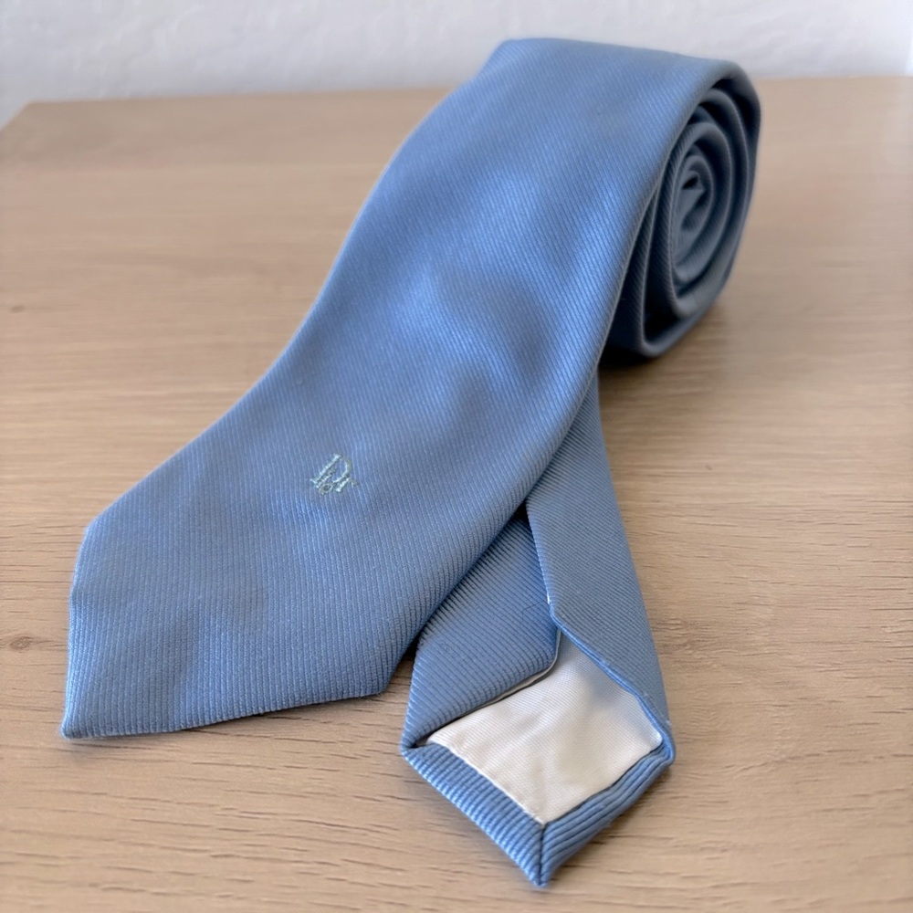 Christian‎ Dior Elegant Blue Men's Tie
